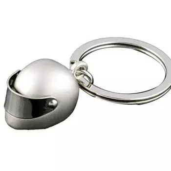 Новый креативный крутой мотоциклетный велосипедный шлем, металлический брелок для ключей