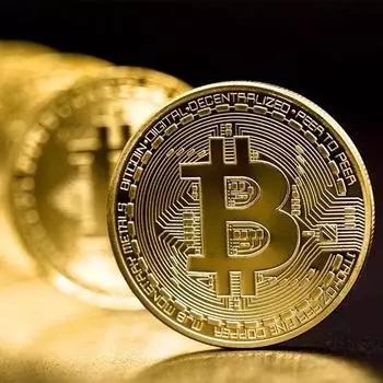 Новый креативный сувенир позолоченная монета биткоин коллекционная отличный подарок биткоин художественная коллекция золотая памятная монета золотой