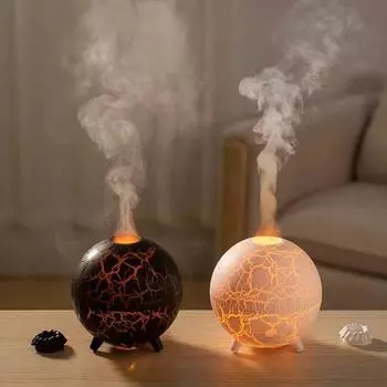 Новый креативный ультразвуковой планетарный ароматерапевтический увлажнитель воздуха 200 мл USB-спрей ароматизатор эфирное масло диффузор красочный трещина пламя