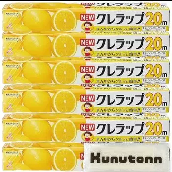 Новый Krewrap НОВЫЙ Krewrap Regular 30 см x 20 м x 6 шт. Оригинальный логотип Kunutonn h полотенце в комплекте +