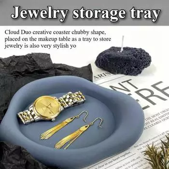 Новый круглый изолированный коврик для чашки, нескользящий и не нагревающийся, силиконовый изолированный коврик для чашки, устойчивый к высоким температурам L