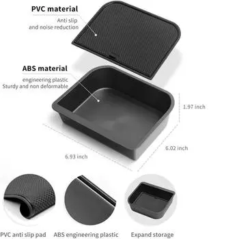 Новый Крутой Бокс Подлокотник Ящик для хранения Вставка Лоток Для Toyota Land Cruiser Prado Lexus GX