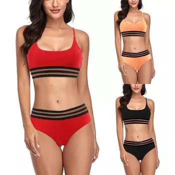 Новый купальник, женский купальник из двух предметов, танкини, купальный костюм с пуш-ап, монокини с шортами, женские купальные костюмы, багажник S чёрный