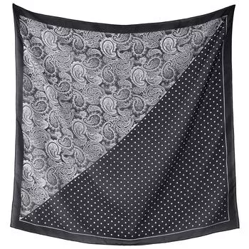 Новый квадратный платок 110 с цветочным принтом Женские мусульманские хиджабы Шаль Косынка Шейный платок Шарфы Головной убор Банданы Повязка на голову