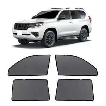 Новый Land Cruiser Prado 150 Series Late Mesh Curtain Magnetic Blackout Ventilation Side Visor для автомобиля Prado 150 Sunshade Разработан специально для чёрный
