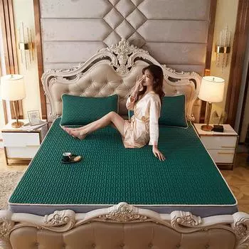 Новый латексный летний коврик из соевого волокна, моющийся свежий детский летний коврик из ледяного шелка, детский кондиционер, мягкое сиденье 90*200CM