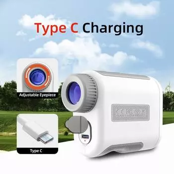 Новый лазерный дальномер для гольфа с искусственным интеллектом и виброподсказками с компенсацией угла для магнитного телескопа 1200Y