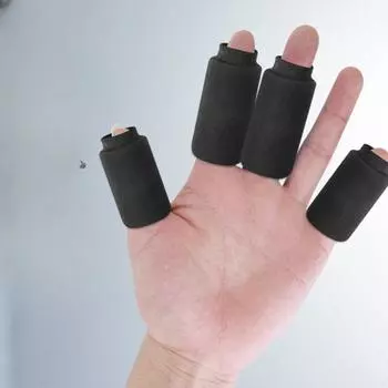 Новый ледяной компресс на палец, домашний ежедневный холодный компресс, охлаждение, горячий и холодный, двойного назначения, твердый гидрогель, оптовая продажа на палец чёрный