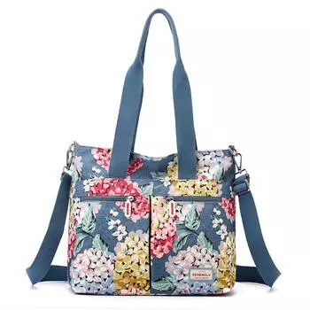 Новый легкий универсальный женский рюкзак большой вместимости с принтом сумка на плечо для отдыха и шопинга дорожная сумка