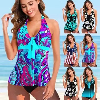 Новый летний цельный купальник, женский короткий купальник, женская пляжная одежда, цельный купальник S-6XL S