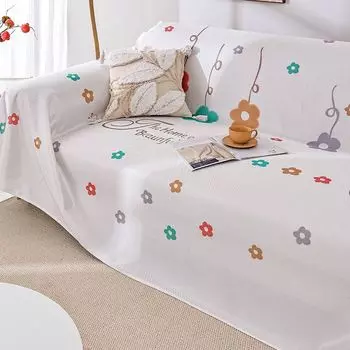 Новый летний чехол для дивана, тканевое ледяное шелковое полотенце для дивана, полностью покрытая подушка для сиденья, летняя нескользящая спинка, чехол для полотенца 180*130cm