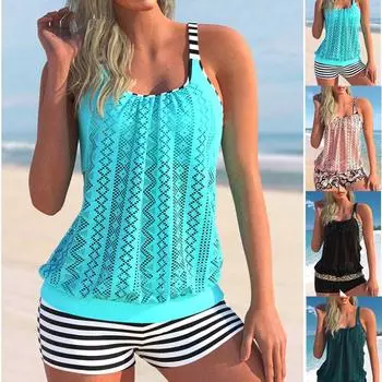 Новый летний комплект высокоэластичного бикини, ажурный купальник, комплект из двух предметов, сексуальный женский пляжный купальник для отдыха, S-6XL S