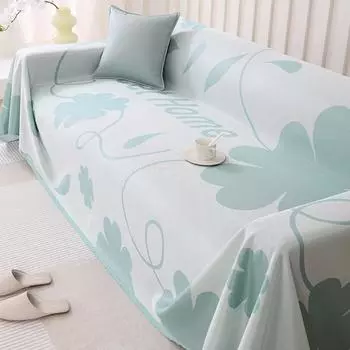 Новый летний крутой чехол для дивана, тканевый, полностью покрытый ледяным шелком, чехол для диванной подушки, против царапин, летний коврик для сна, подушка 180*130cm