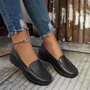 Новый летний стиль, модная, удобная, толстая, износостойкая и элегантная женская обувь на один шаг с удлиняющей подошвой 36