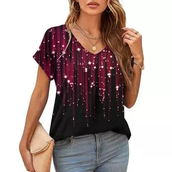 Новый летний топ, сексуальная футболка, женская эластичная футболка, женская одежда в корейском стиле, тонкая футболка, женские свободные топы с короткими рукавами, футболка 5XL