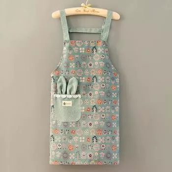 Новый маленький фартук водонепроницаемый фартук для дома, кухни, готовки, рабочей одежды, антимасляный чистящий фартук 75*70cm розовый