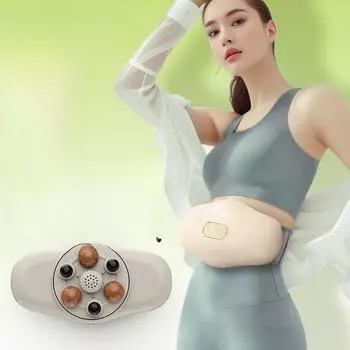 Новый массажер для талии, умный компресс, прижигание, массажер для талии, массаж поясничного отдела позвоночника, инструмент для растирания пояса живота