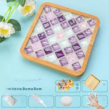 Новый материал подставки ручной работы «сделай сам», посылка, мозаика, креативный детский сад для родителей и детей, небольшой подарок, оптовая продажа, игрушки-головоломки