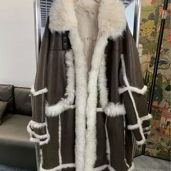 Новый мех интегрирован и удлинен, а популярный вариант сохраняет тепло и выглядит тонким для женщин крупного телосложения. M