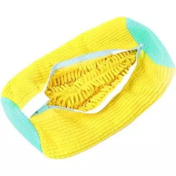 Новый мешок для стирки обуви Хлопковая сетка для белья Пушистые волокна Легко удаляют грязь Мешки для стирки Недеформируемая обувь Органайзер для одежды