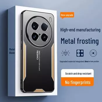 Новый металлический чехол Vivox100 Ultra для X100S, матовый полный комплект для X90Pro/X80 - защитный чехол серебряный/чёрный