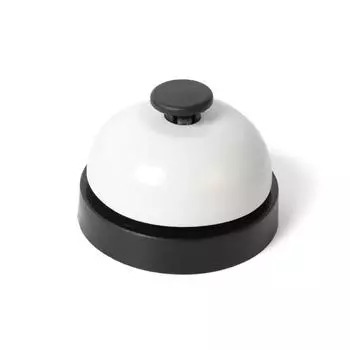 Новый металлический ручной колокольчик Нежный прочный колокольчик для хлопания руками Настольный игровой аксессуар