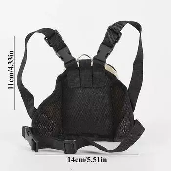 Новый милый прочный нейлоновый рюкзак для домашних животных для маленьких средних собак, удобный портативный мешок для закусок для собак большой вместимости, рюкзак для собак кофейный