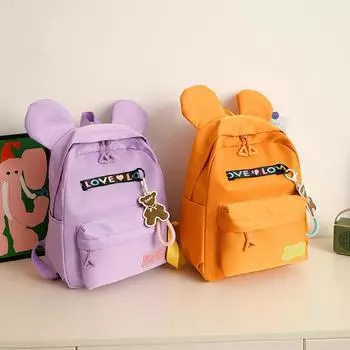 Новый милый рюкзак для мальчиков и девочек, легкий, вместительный, сумка для детского сада, дорогой рюкзак для девочек с героями мультфильмов розовый