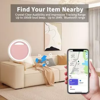 Новый мини GPS-трекер для системы Apple iOS Find My APP Smart Tag для детской сумки Pet Bike Bag Anti Loss Smart Bluetooth Locator 3V