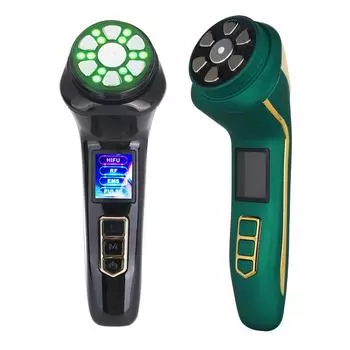 Новый MINI HIFU радиочастотный косметический уход за лицом EMS микротоковое омоложение кожи лифтинг подтяжка косметические инструменты EU Plug чёрный