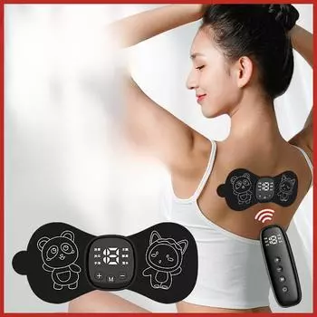 Новый мини-массажер для шейного отдела, низкочастотный импульсный массажер для плеч и шеи, физиотерапевтический инструмент для шеи, массажер для плеч