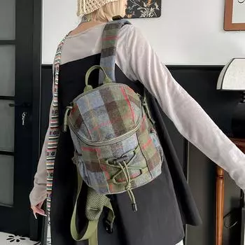 Новый мини-рюкзак на осень и зиму для мужчин и женщин, студенческие ретро-сумки, сумка для путешествий