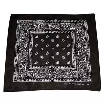 Новый микс хлопок голова бандана хип-хоп для мужчин женщин шарфы браслет шарф серый