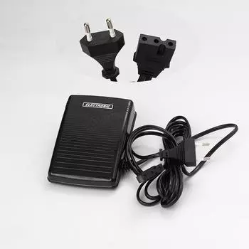 Новый многофункциональный большой ножной контроллер европейского стандарта с 3 отверстиями для швейных машин Singer