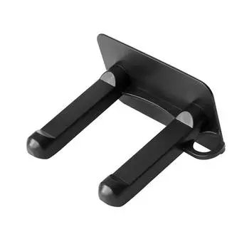 Новый многофункциональный фиксированный фен, настенная подвесная полка, полка для ванной комнаты, кронштейн для ленивого фена чёрный