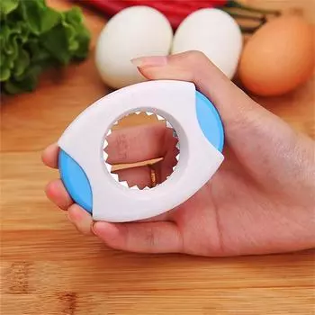 Новый многофункциональный яйцерезка, открывалка для яиц, яйцерезка, резак для скорлупы, резак для вареных яиц, мягких фруктов и овощей для кухонного инструмента