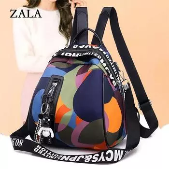 Новый многофункциональный женский рюкзак, непромокаемый оксфордский рюкзак, женский противоугонный рюкзак, школьный рюкзак для девочек, 2022