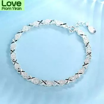 Новый модный браслет с подвесками в виде креста и браслет ручной работы для вечеринок для женщин и девочек Sl070