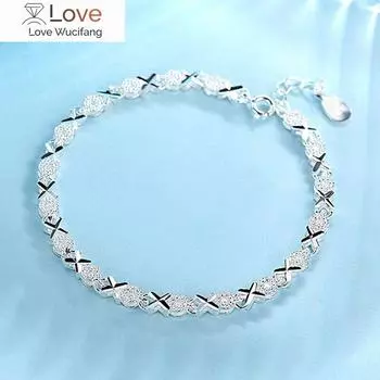 Новый модный браслет с подвесками в виде креста и браслет ручной работы для вечеринок для женщин и девочек Sl070