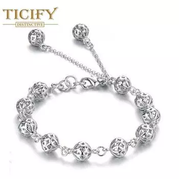 Новый модный дизайн хрустального браслета белый