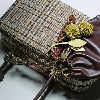 Новый модный креативный стиль Ins, чистый ручной работы, подвеска на крючок для сумки, модный и уникальный брелок для ключей в форме ключа для автомобиля A5