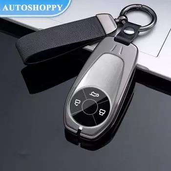 Новый модный металлический чехол для ключей из цинкового сплава для Ora Funky Cat, алькантара, замша, автомобильные аксессуары чёрный