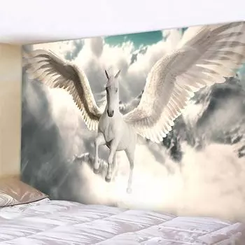 Новый модный современный фэнтезийный гобелен с мандалой, хиппи, настенный прямоугольный гобелен, художественный домашний декор, матрас Таро 100X75CM