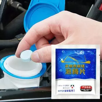 Новый модный супер очиститель для окон, внутреннего вида, зеркал, автомобильных стекол, многофункциональных зеркал заднего вида, концентрированный шипучий твердый спрей 3PCS