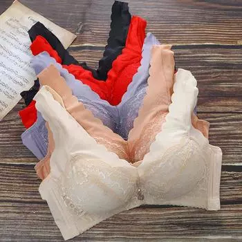 Новый модный утолщенный жилет, сексуальное нижнее белье взрывного типа, без стального кольца, бюстгальтер, боковая коллекция, нижнее белье для груди 70 красный