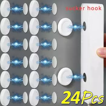 Новый мощный магнитный крючок для домашнего офиса, настенный пульт дистанционного управления, магнитный держатель для ключей, вешалка для одежды, крючок для организации вещей