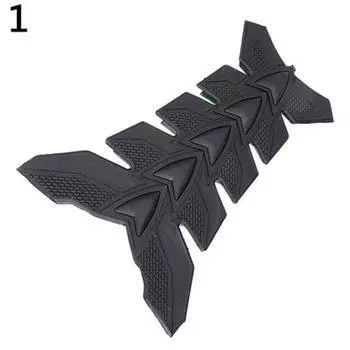 Новый Мотоцикл Масло Бензобак Защитная Накладка Наклейка Крышка Мотоцикл Резиновая Наклейка Декор красный