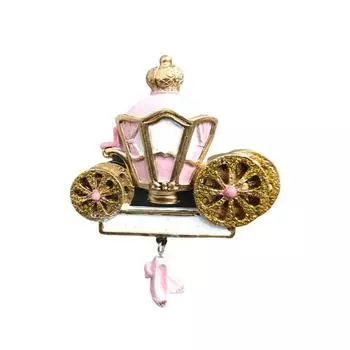 Новый мультфильм милый балетный танец карета творческая личность смола наклейки на холодильник украшения для дома кухня доска объявлений