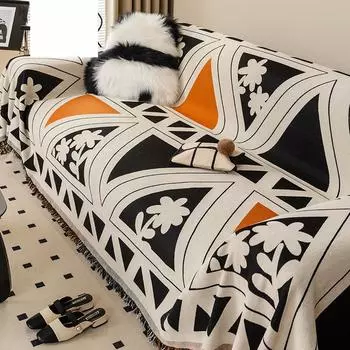 Новый мультяшный диван-полотенце из синели, диванная подушка, четыре сезона, универсальный чехол для дивана, не царапающий, полностью покрытый, нескользящая подушка 180*130cm