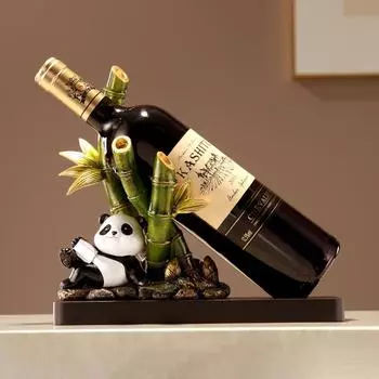 Новый мультяшный панда бамбуковый винный шкаф украшение для гостиной прихожая винный шкаф для телевизора украшение новоселье подарок на день рождения
